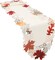 Linen Textured Fall Halloween Table Runner 70 Inches Long -13 x 70 Inch